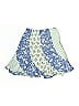 Mini Boden 100% Cotton Paisley Blue Skirt Size 8 (big kids) - photo 2