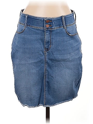 Apt. 9 Denim Skirt (view 1)
