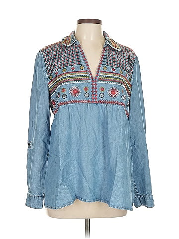 Philosophy Republic Clothing Long Sleeve Blouse (view 1)