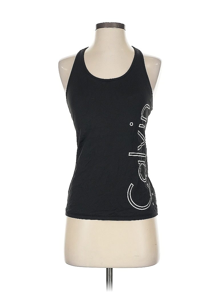 Click to view more detailed imagery on our partner's website Pre-owned Calvin Klein Performance Active Tank Top In Black