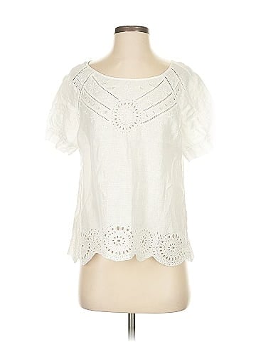 Ann Taylor Short Sleeve Blouse (view 1)