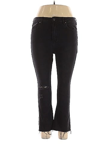 Class Roberto Cavalli High Rise Flared Cropped Jeans (view 1)