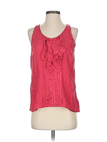 White House Black Market Sleeveless Silk Top (view 1)