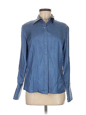 Ann Taylor Long Sleeve Silk Top (view 1)
