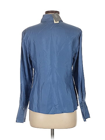 Ann Taylor Long Sleeve Silk Top (view 2)