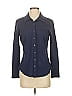 Isaac Mizrahi LIVE! 100% Cotton Blue Long Sleeve Blouse Size XS - photo 1