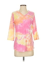 Belle By Kim Gravel 3/4 Sleeve T Shirt