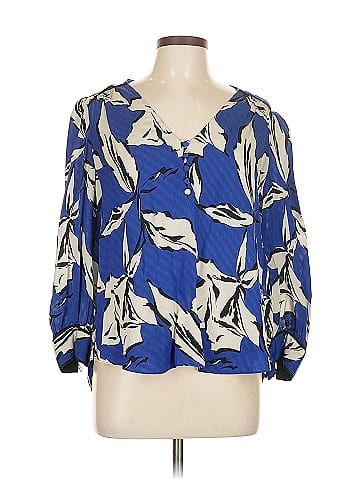 Veronica Beard 3/4 Sleeve Silk Top (view 1)