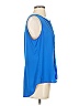Banana Republic Factory Store 100% Polyester Blue Sleeveless Blouse Size S - photo 4