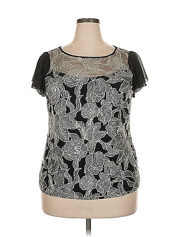 White House Black Market Short Sleeve Top (view 1)