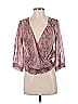 Arden B. 100% Polyester Pink 3/4 Sleeve Blouse Size XS - photo 1