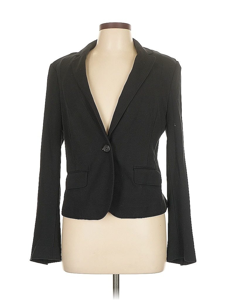 Pre-owned Banana Republic Blazer Jacket In Black
