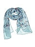 Unbranded Floral Blue Scarf One size - photo 1