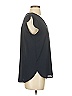 Ann Taylor LOFT 100% Polyester Black Blue Sleeveless Blouse Size S - photo 4