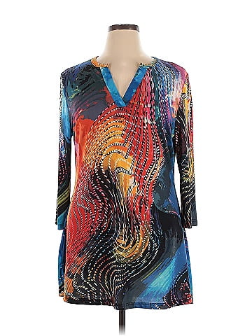 Lily by Firmiana 3/4 Sleeve Blouse (view 1)