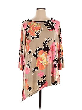 Susan Graver 3/4 Sleeve Blouse