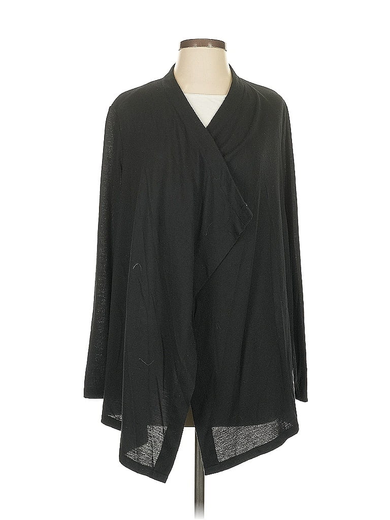 Pre-owned Ann Taylor Kimono In Black