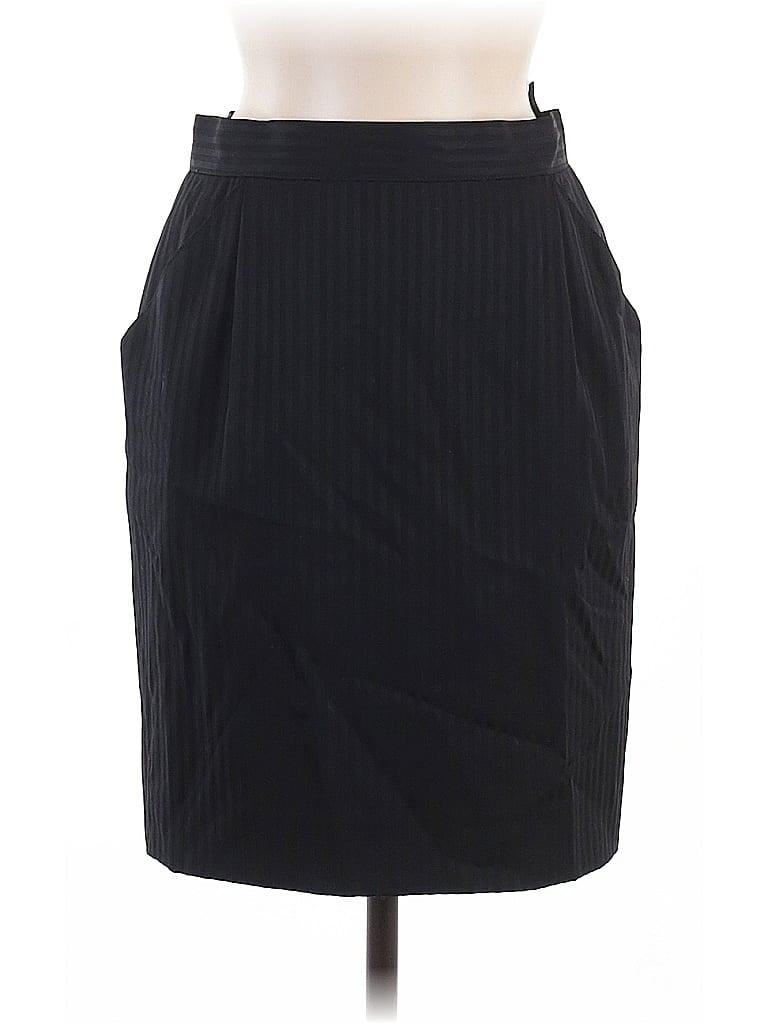 Pre-owned Gianfranco Ferre Formal Skirt In Black