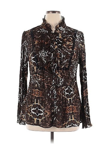 Lane Bryant Long Sleeve Blouse (view 1)