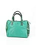 Olivia Harris 100% Leather Color Block Green Leather Satchel One size - photo 3