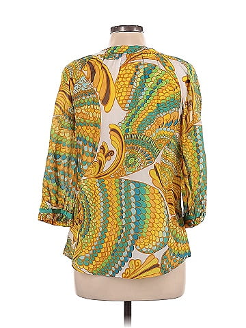 Banana Republic Trina Turk Collection 3/4 Sleeve Blouse (view 2)