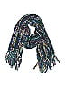 Unbranded Teal Black Scarf One size - photo 1