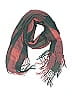 Unbranded Plaid Burgundy Green Scarf One size - photo 1