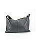 ALLSAINTS 100% Leather Solid Gray Black Leather Shoulder Bag One size - photo 3
