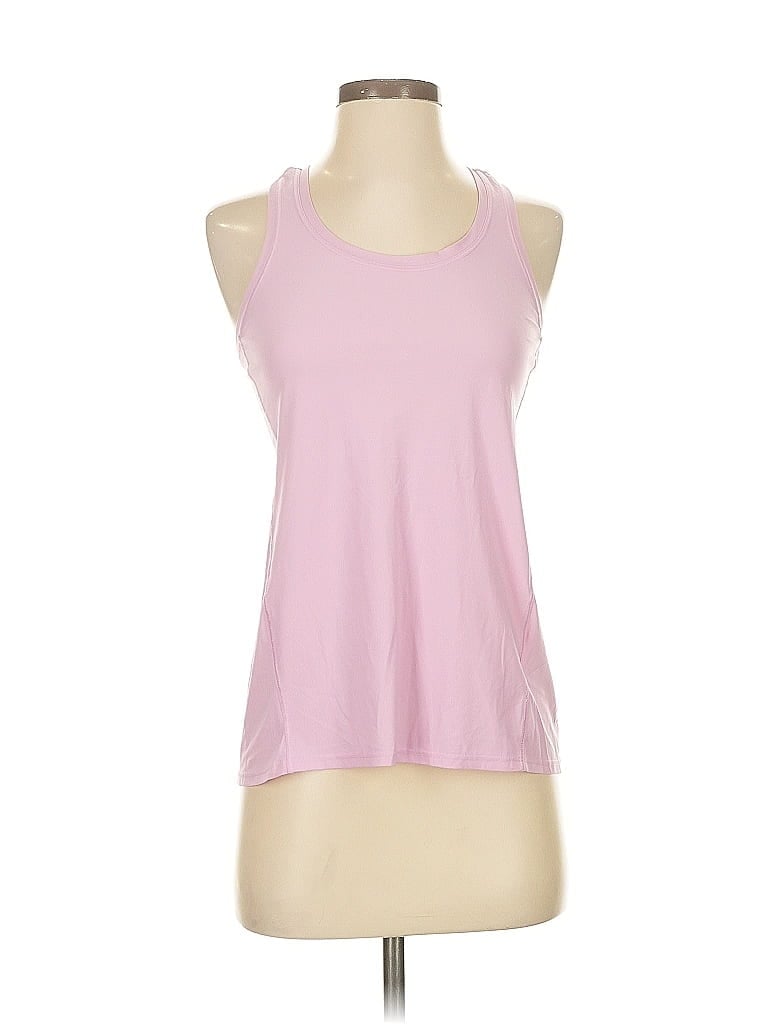 Click to view more detailed imagery on our partner's website Pre-owned Athleta Tank Top Pink Halter Neckline Tops