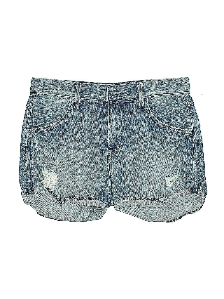Wildfox 100% Cotton Blue Denim Shorts Size 25 waist - photo 1