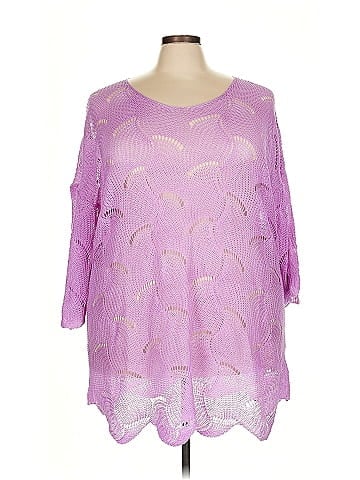 Shein Curve Pullover Sweater (view 1)