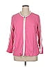 Maggie Sweet Pink Track Jacket Size 1X (petite) - photo 1