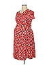 Seraphine Red Casual Dress Size 14 - photo 1