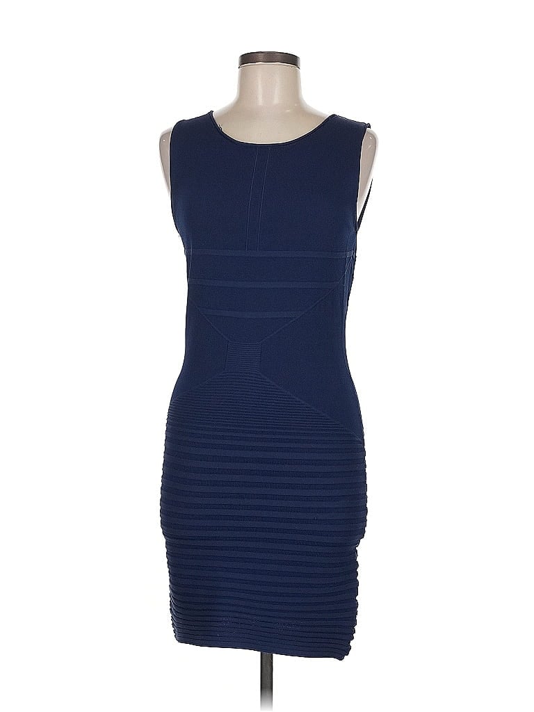 Pre-owned Max Studio Cocktail Dress In Blue