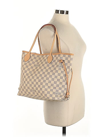 Louis Vuitton Damiere Azur 'Rose Beige' Neverfull Tote MM (view 2)