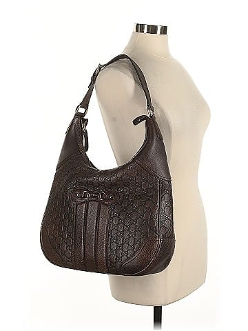 Gucci Leather Guccissima Signature Catherine Hobo (view 2)