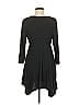 Soma Solid Black Casual Dress Size M - photo 2