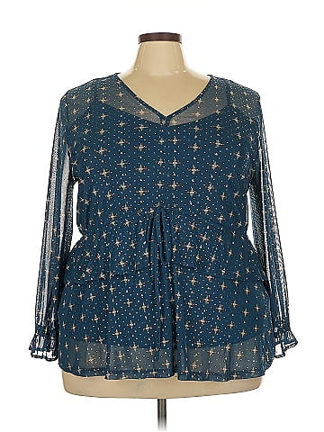 Style&Co Long Sleeve Blouse (view 1)