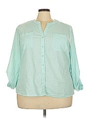 Notations 3/4 Sleeve Blouse