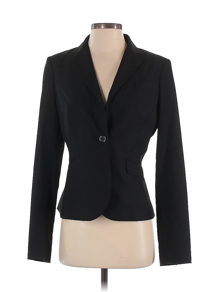 The Limited 100% Polyester Black Blazer Size 2 - photo 1