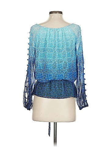 White House Black Market 3/4 Sleeve Blouse (view 2)