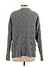 Pol 100% Polyester Gray Cardigan Size S - photo 2