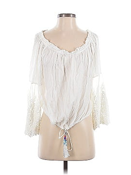 Young Fabulous & Broke 3/4 Sleeve Blouse