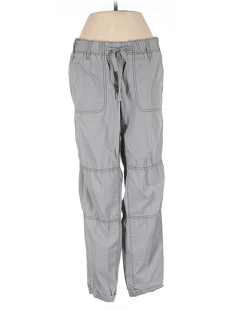 Lou & Grey for LOFT 100% Cotton Gray Cargo Pants Size 2 - photo 1