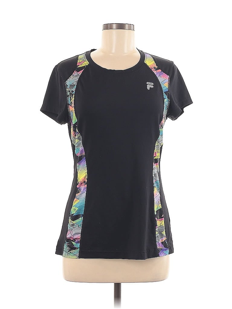 Fila Sport Black Active T-Shirt Size M - photo 1