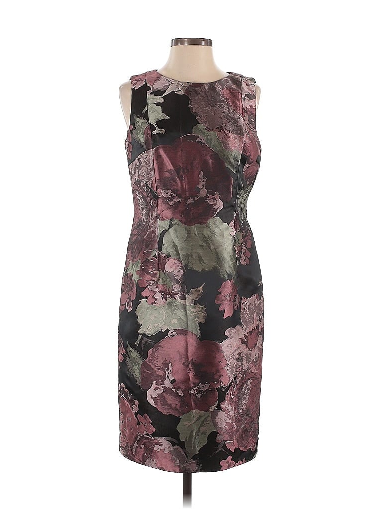 Click to view more detailed imagery on our partner's website Pre-owned Carmen Marc Valvo Cocktail Dress In Burgundy
