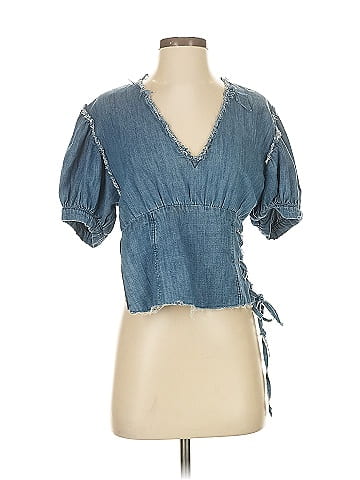 Trafaluc by Zara Short Sleeve Top (view 1)