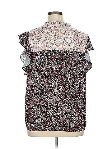 H By Halston Sleeveless Blouse (view 2)