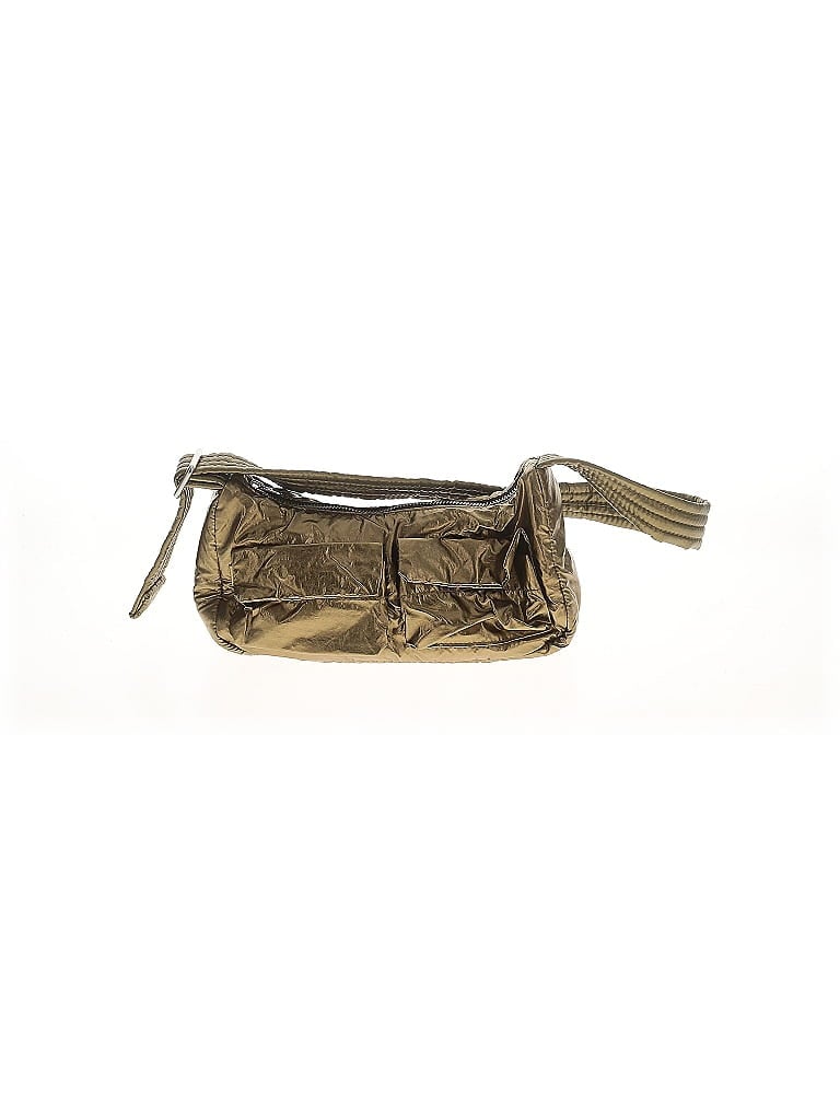 Unbranded Metallic Gold Green Crossbody Bag One size - photo 1
