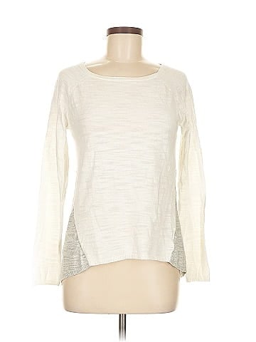 White + Warren Long Sleeve Top (view 1)